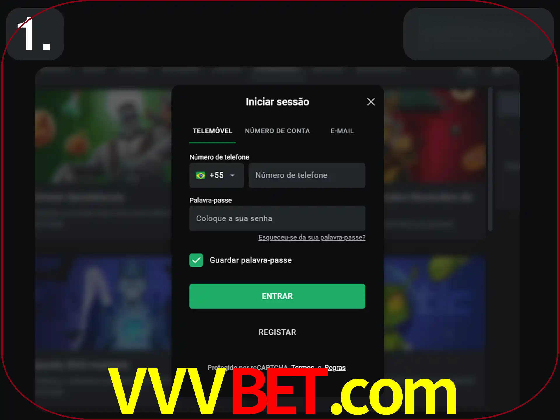 Acesse o site.