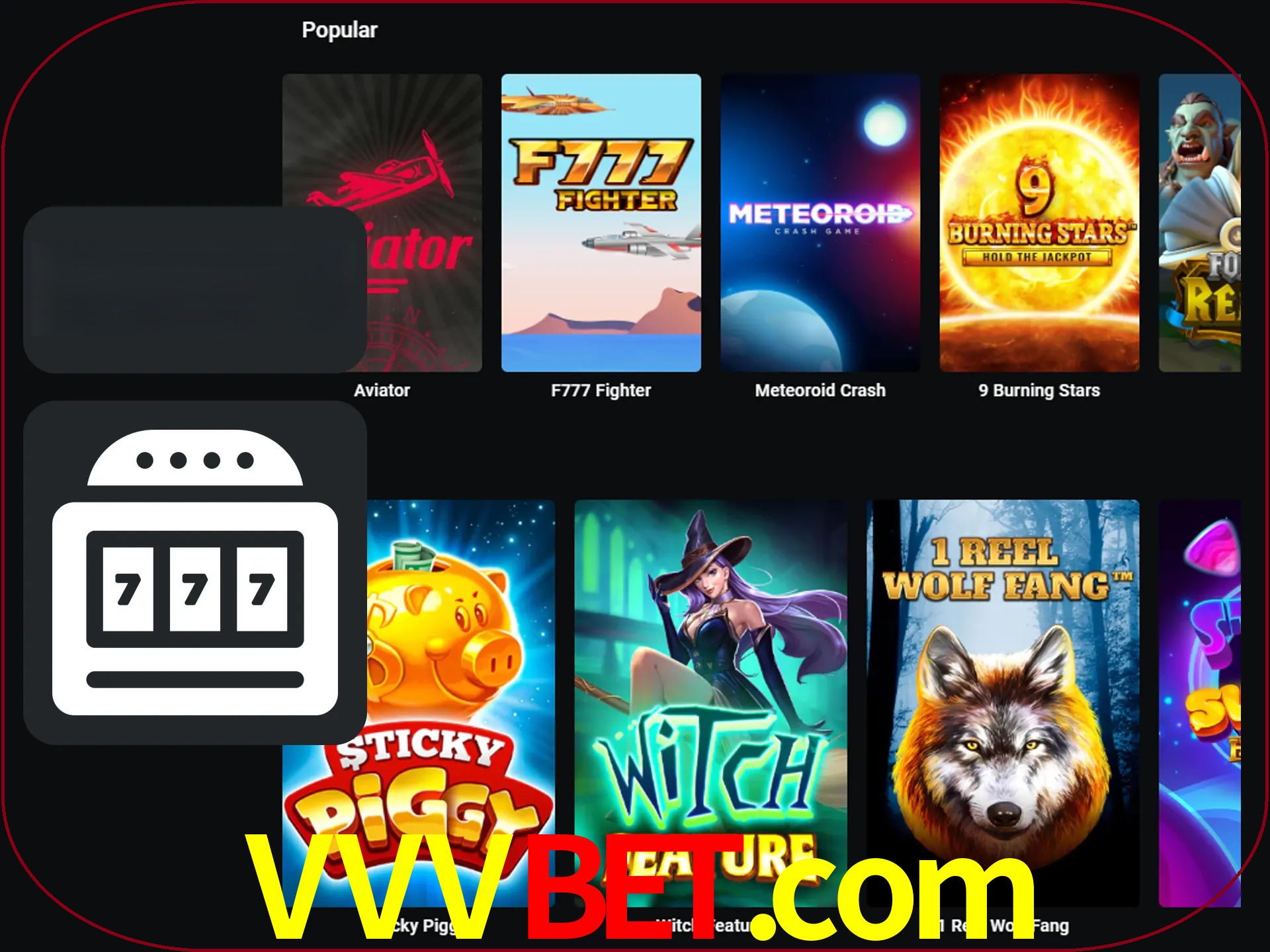 Gire seus slots de dinheiro favoritos.